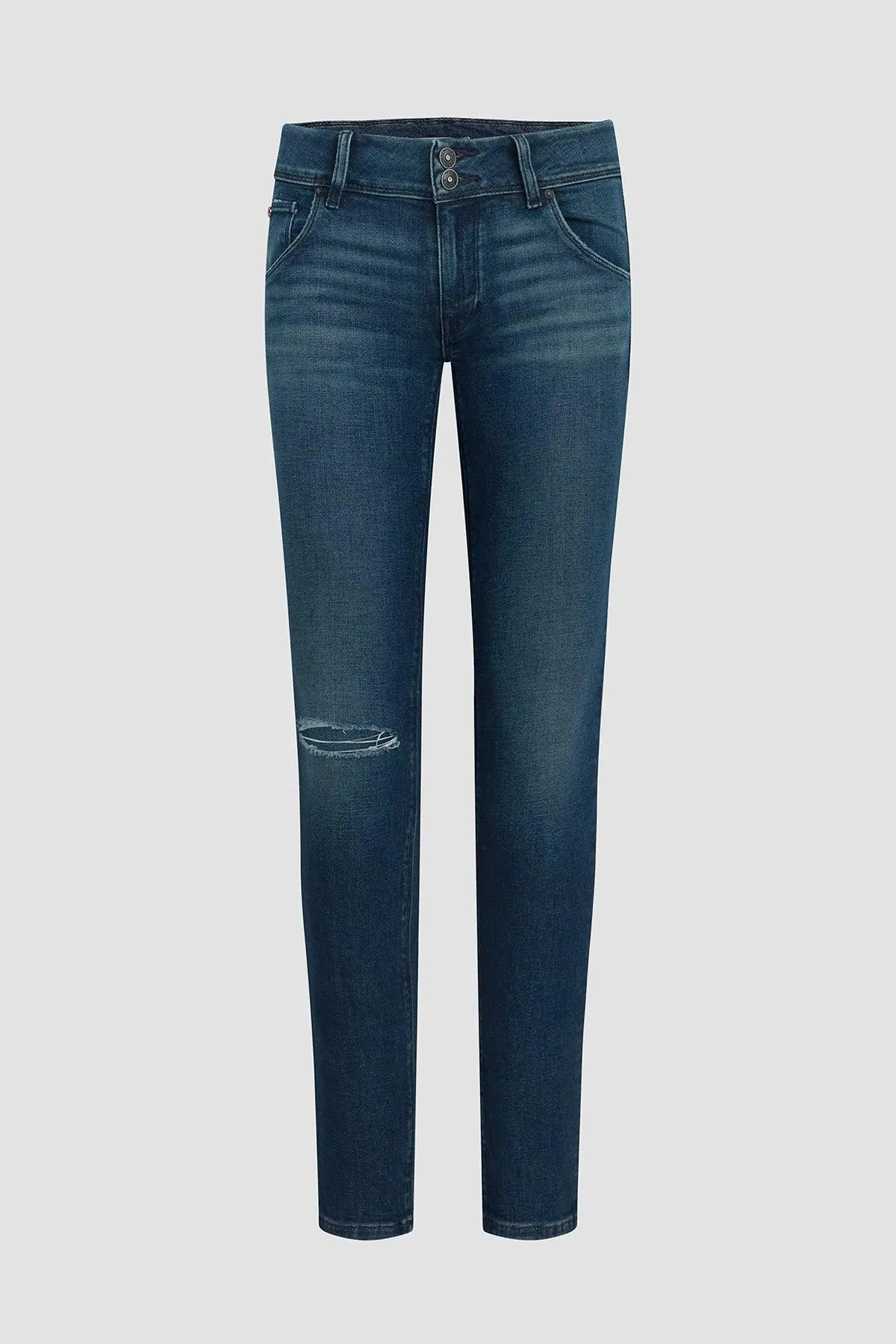 Collin Mid-Rise Skinny Jeans by Hudson