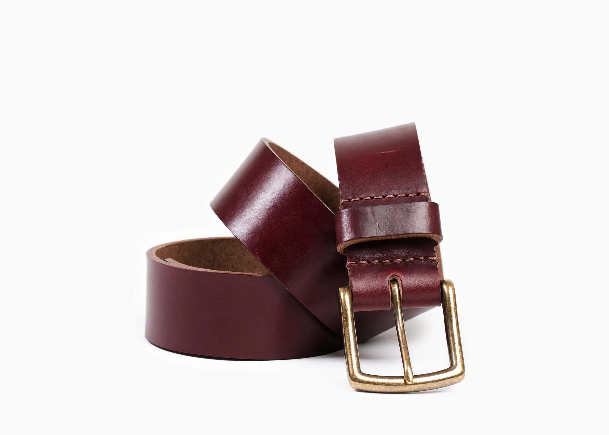 Color #8 Chromexcel Leather Belt