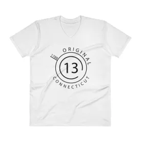 Connecticut - V-Neck T-Shirt - Original 13