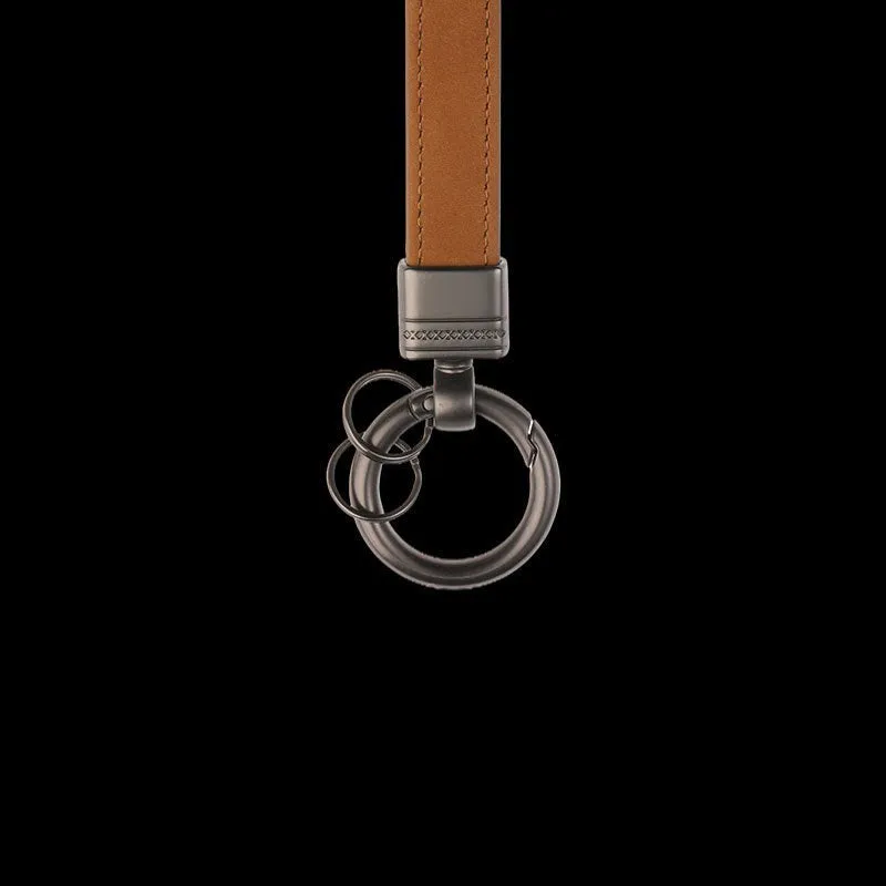 Customized leather car key chain