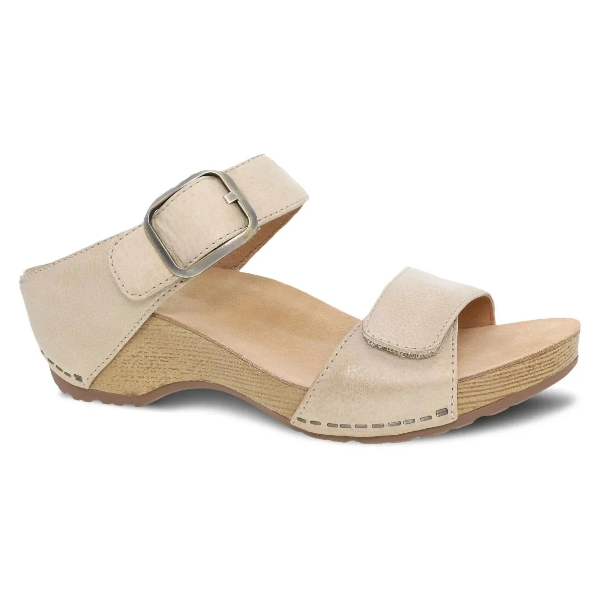 Dansko Tanya Sandal - Linen Milled Burnished