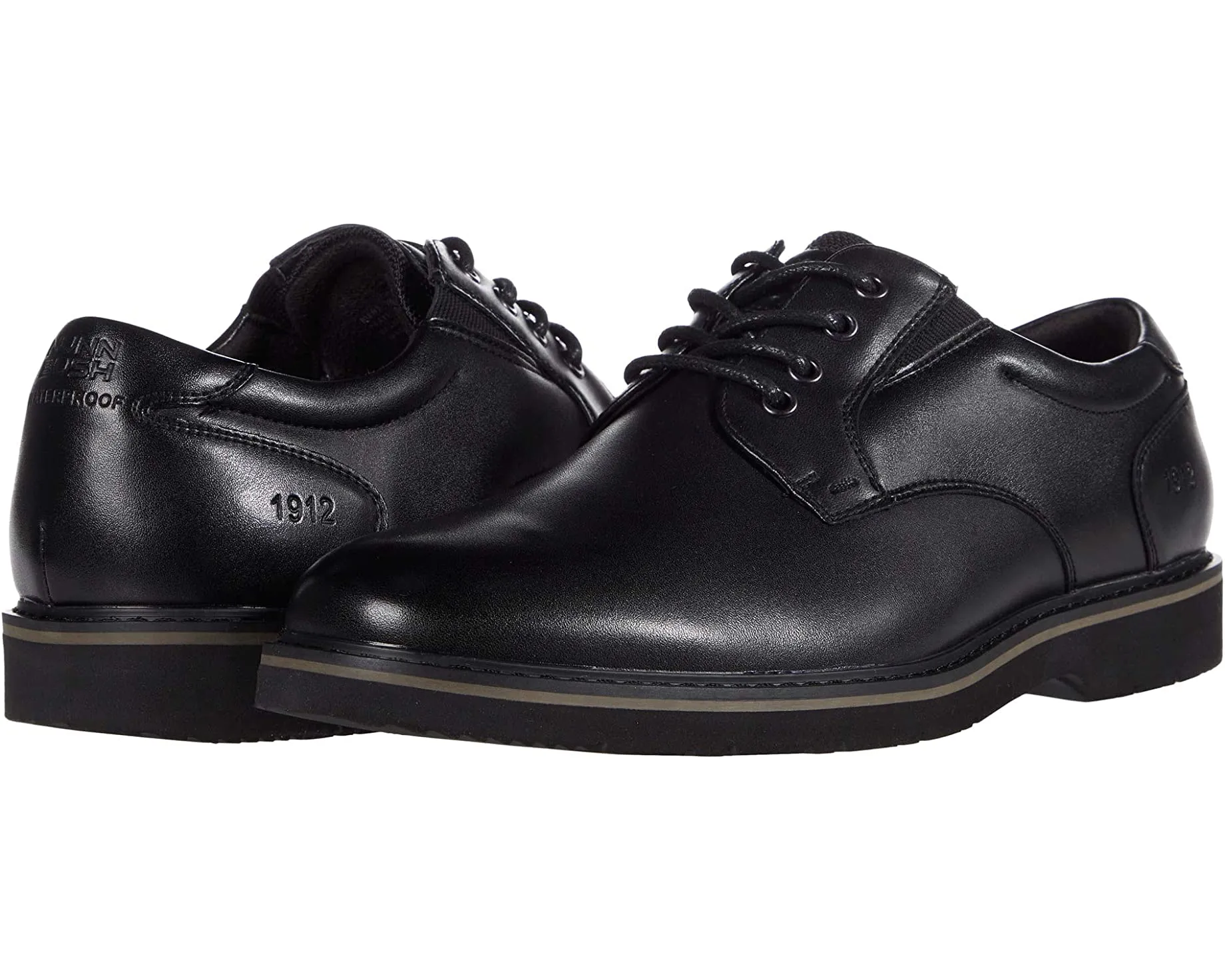 Denali Plain Toe Oxford Nunn Bush, black