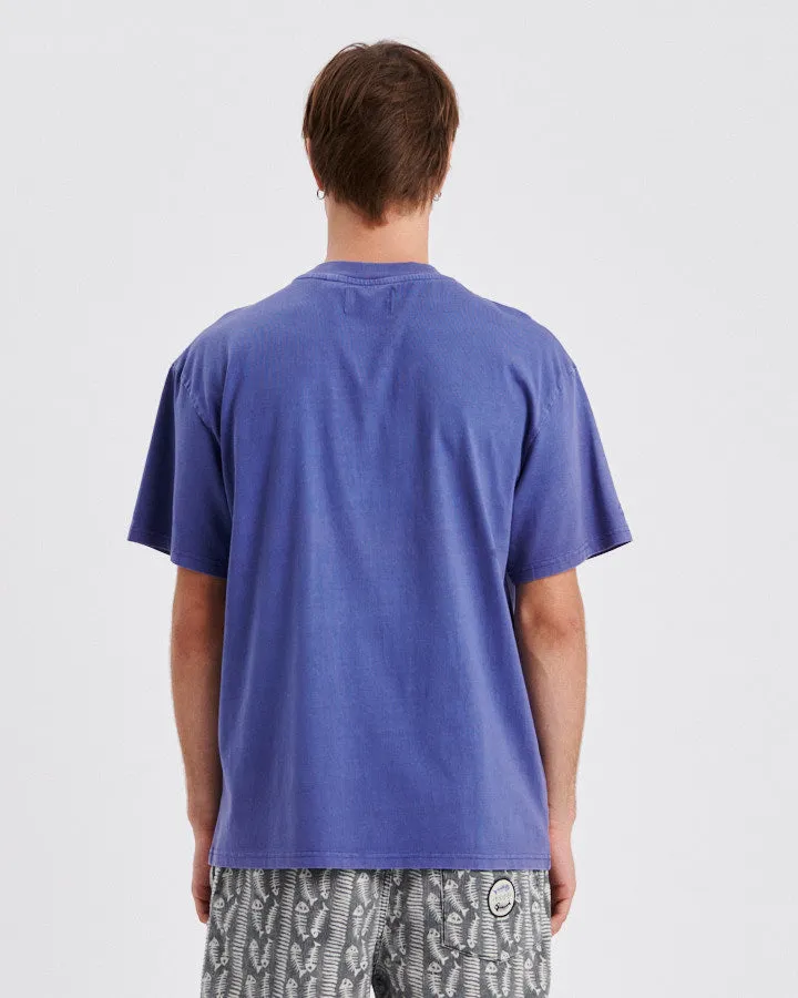 Depths Tee  - Blueberry