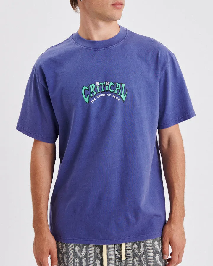 Depths Tee  - Blueberry