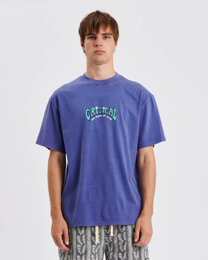 Depths Tee  - Blueberry