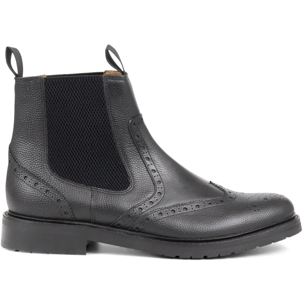 Desborough Leather Chelsea Boots - DESBOROUGH2 / 324 340