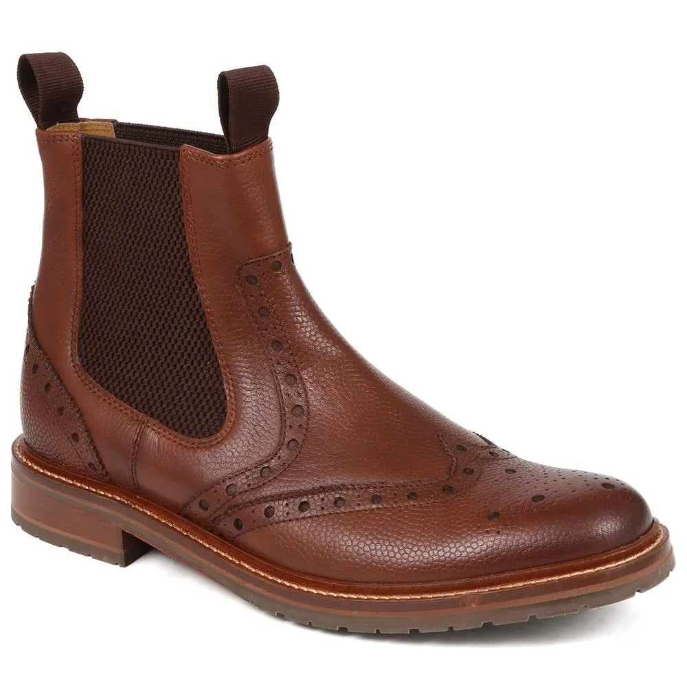 Desborough Leather Chelsea Boots - DESBOROUGH2 / 324 340