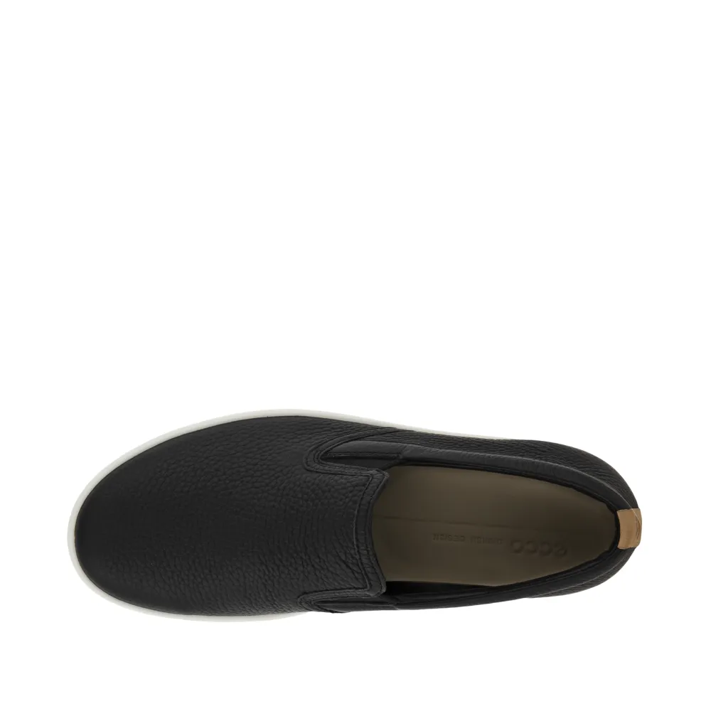 Ecco Women's Soft 7 Slip On Sneaker in Black