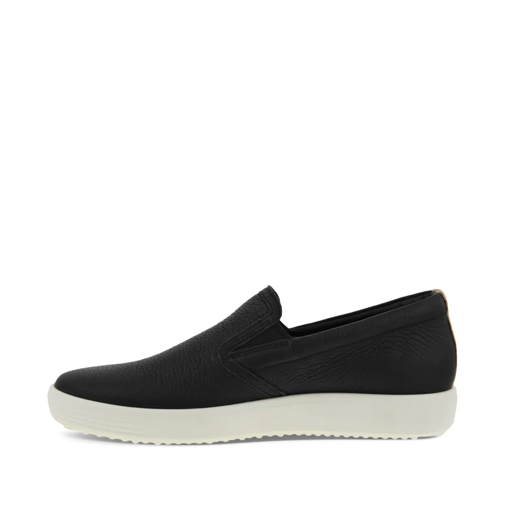 Ecco Women's Soft 7 Slip On Sneaker in Black