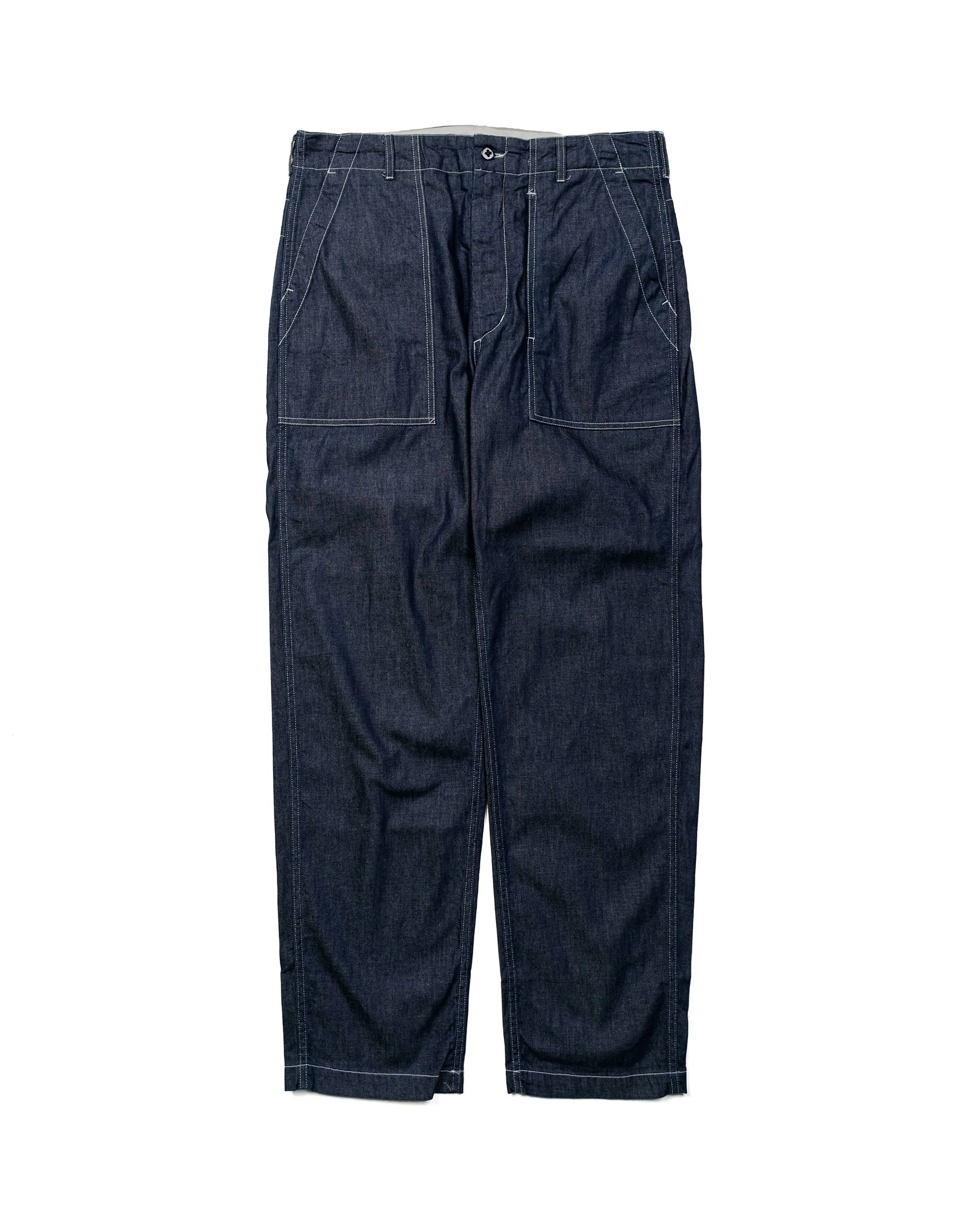 Engineered Garments Indigo 8oz Cone Denim Fatigue Pants - Stylish & Durable Workwear