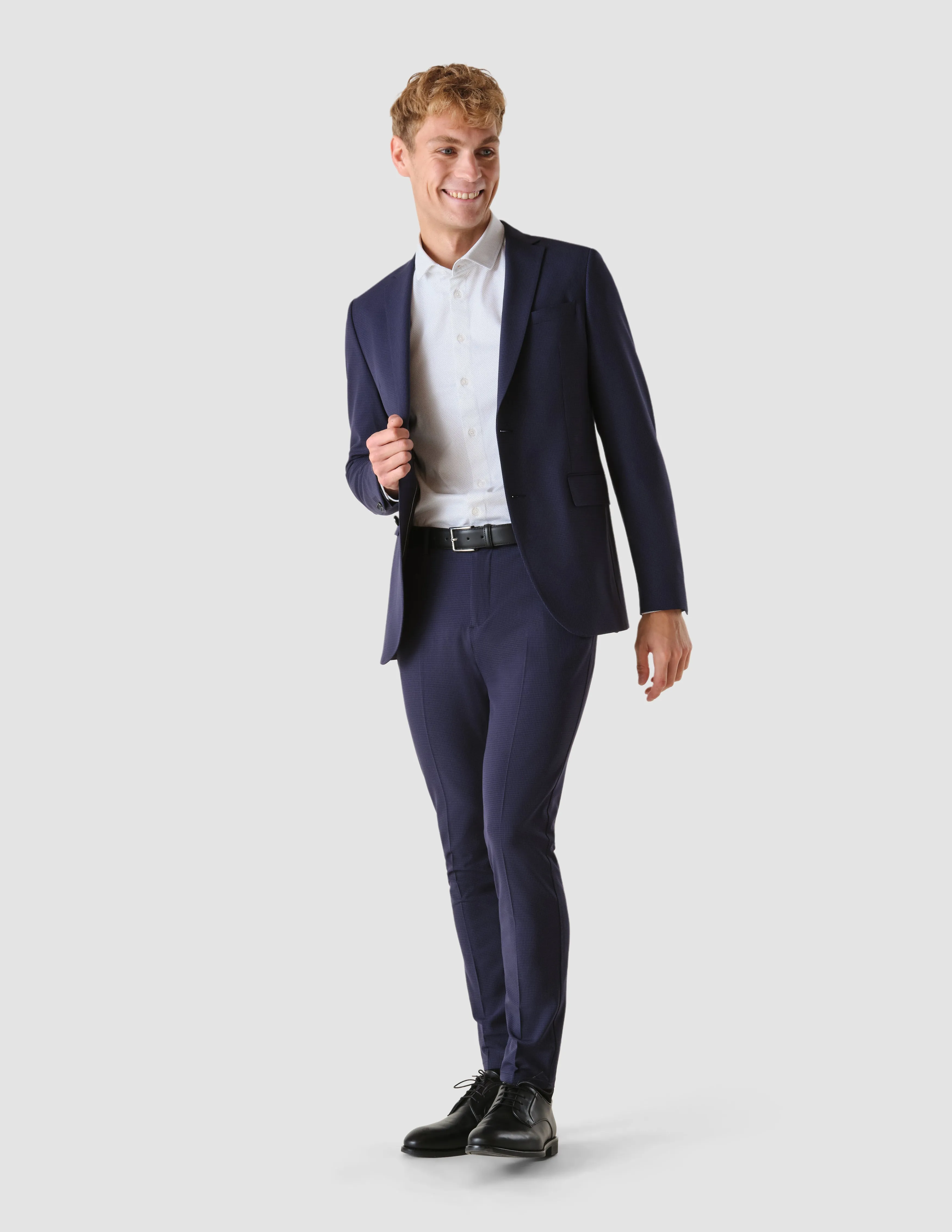 Essential Suit Pants Slim Bristol Blue