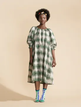 Flora Plaid Dress