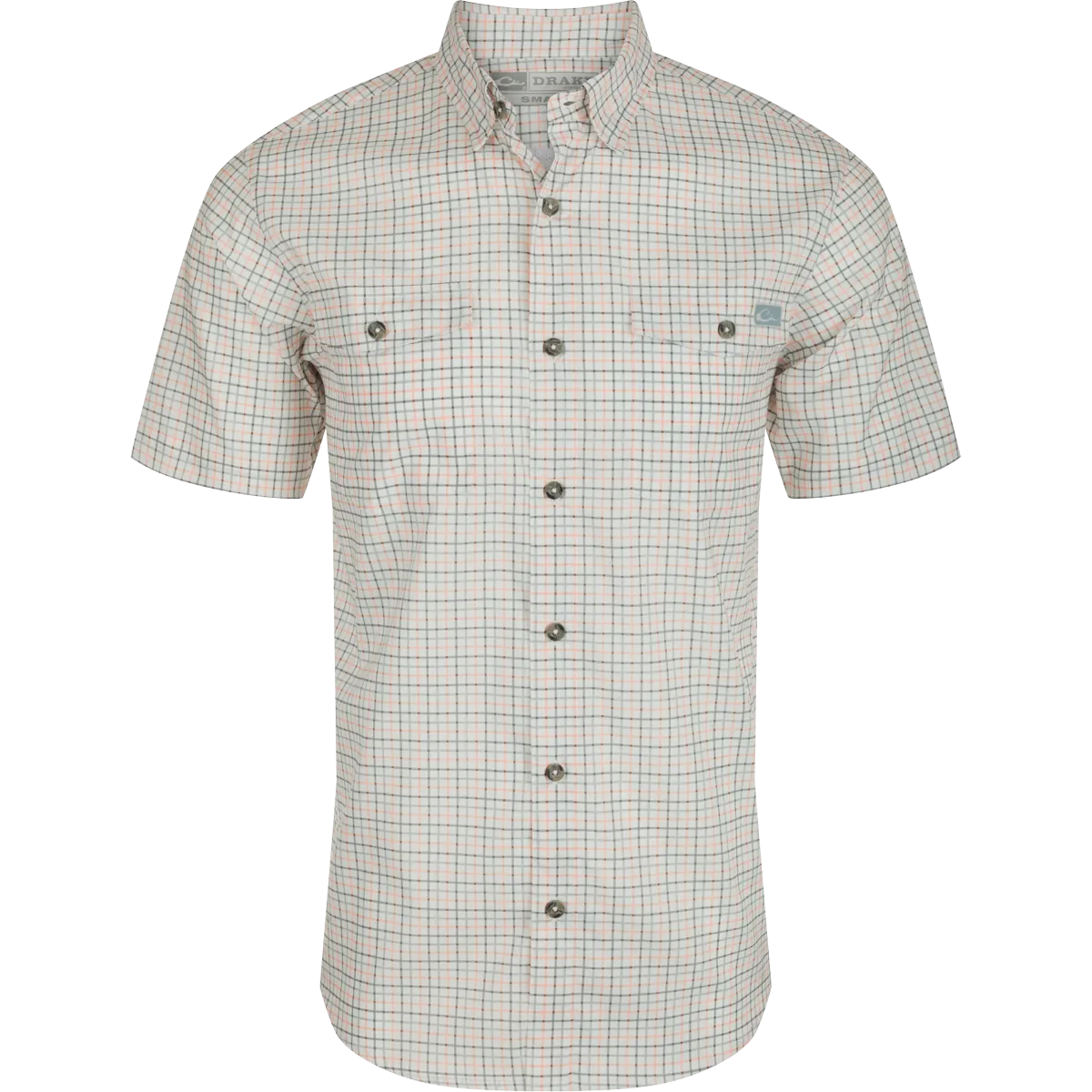 Frat Tattersall Button-Down Short Sleeve Shirt