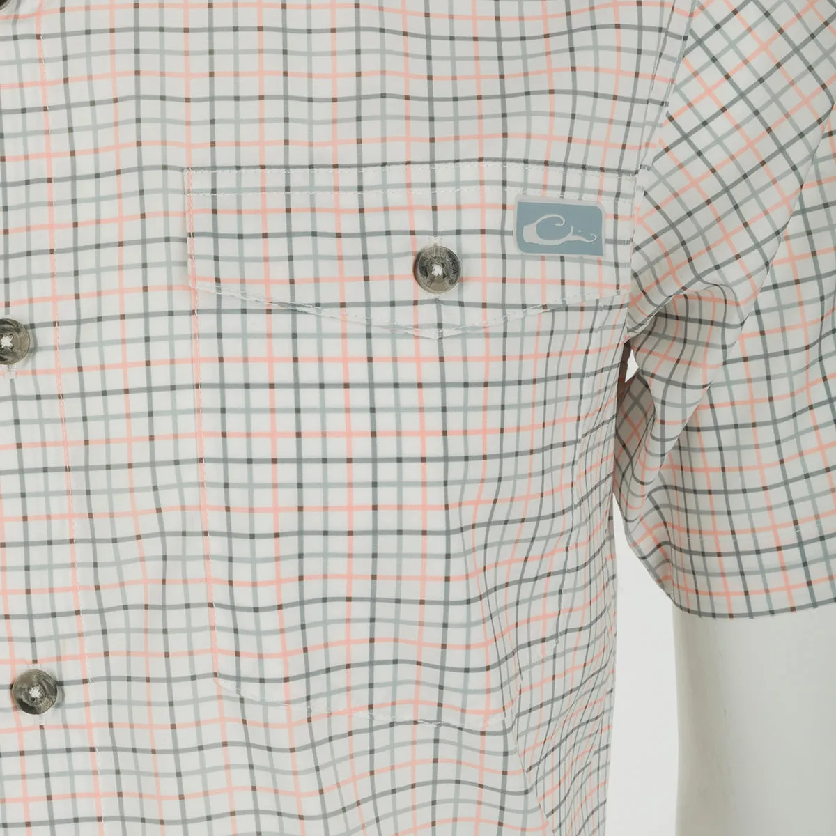 Frat Tattersall Button-Down Short Sleeve Shirt