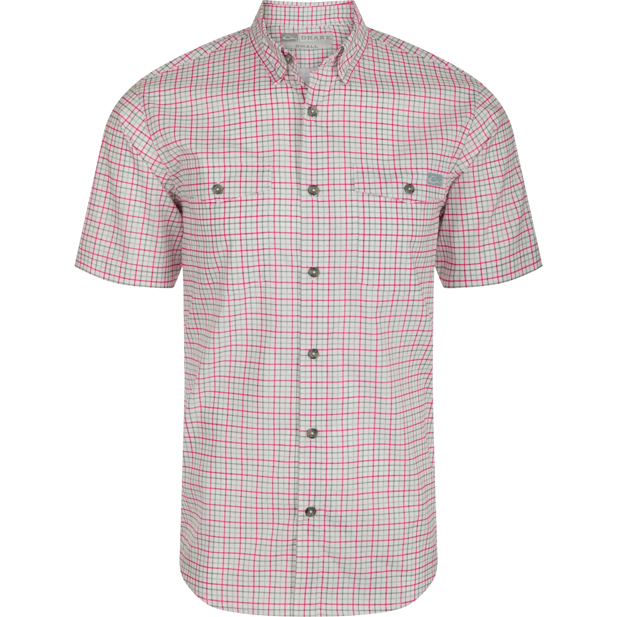 Frat Tattersall Button-Down Short Sleeve Shirt