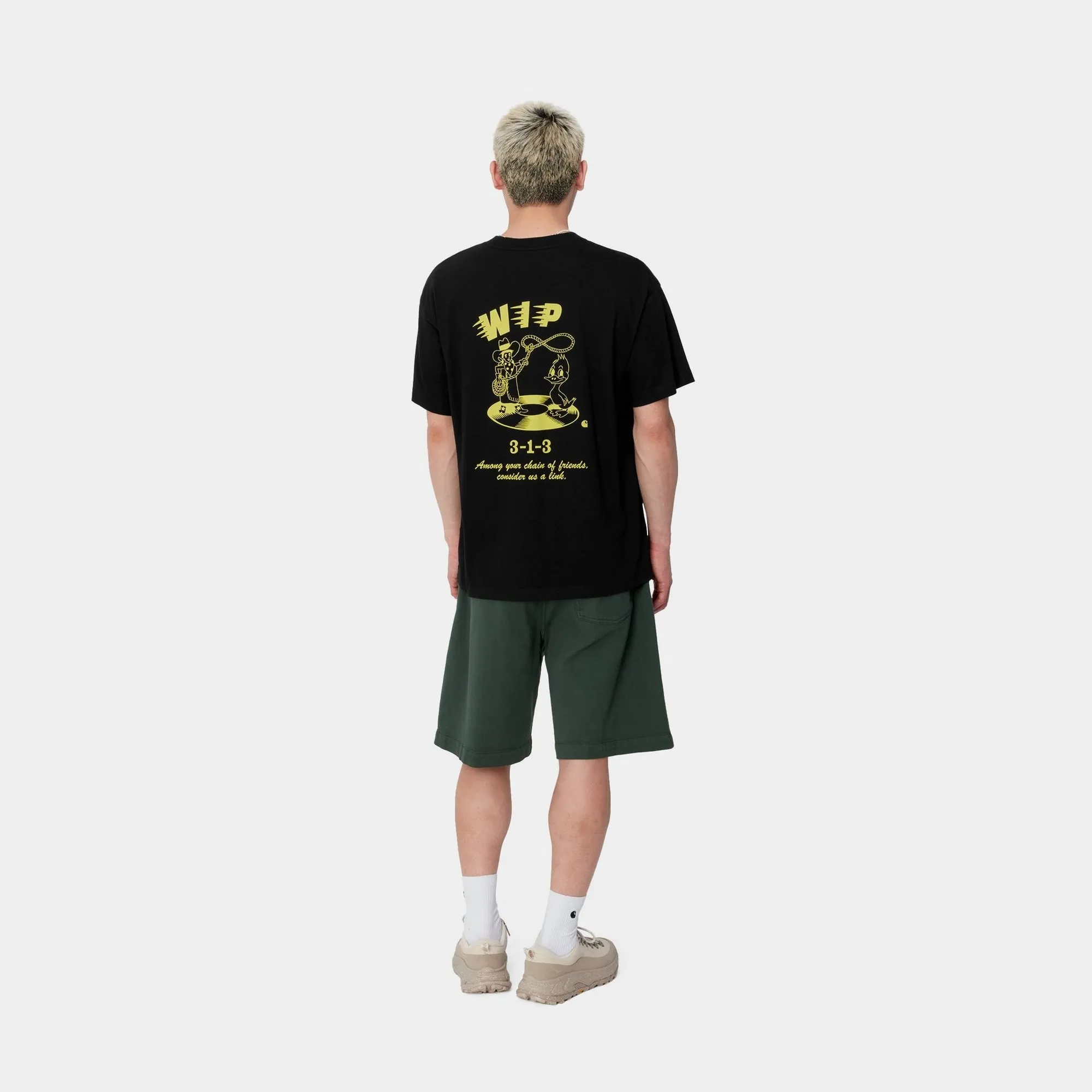 Friendship T-Shirt | Black / Yellow