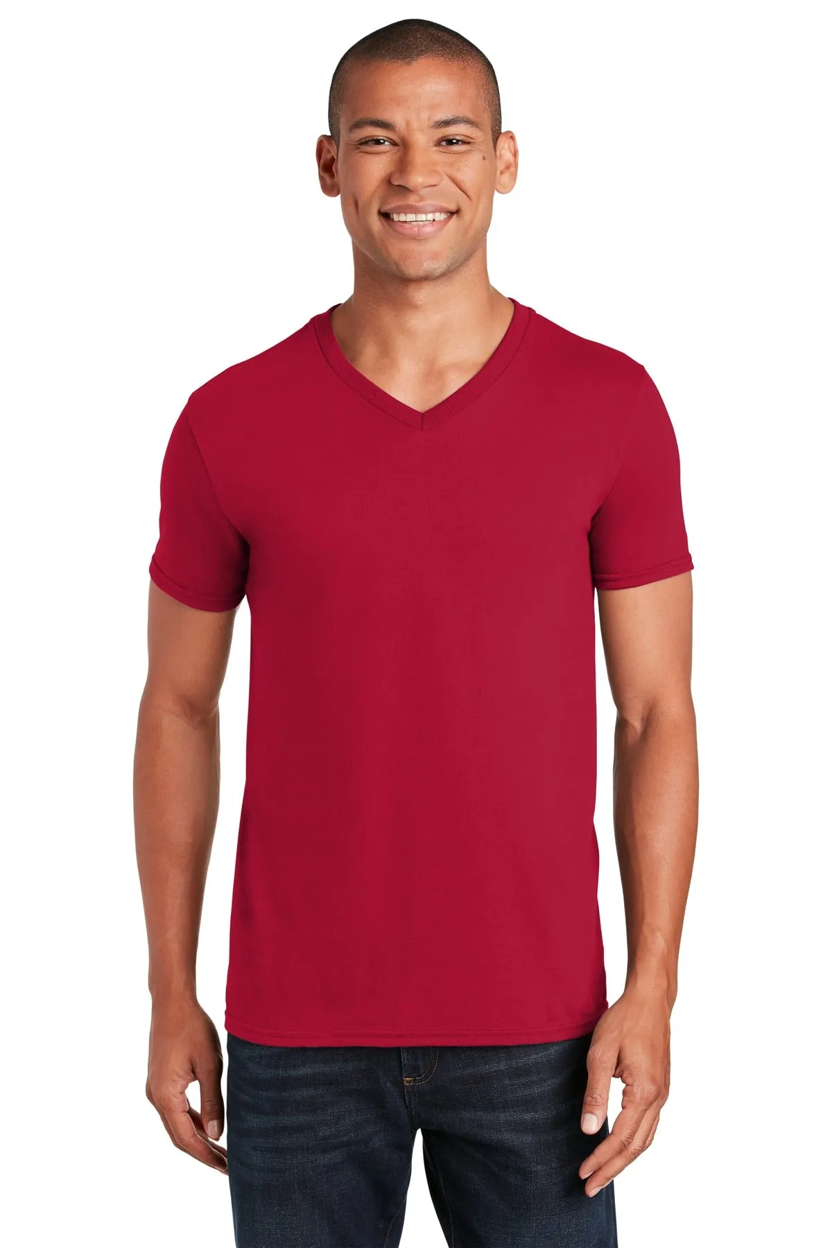 Gildan Softstyle V-Neck T-Shirt. 64V00