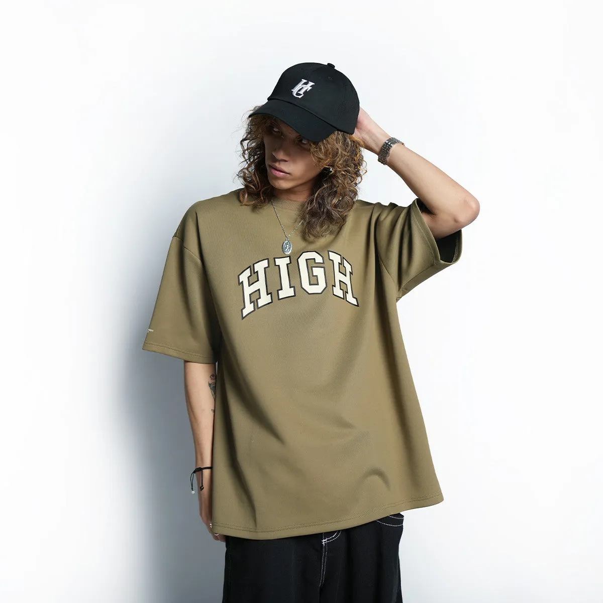 High Abyss Monogram Loose Tee - 1050