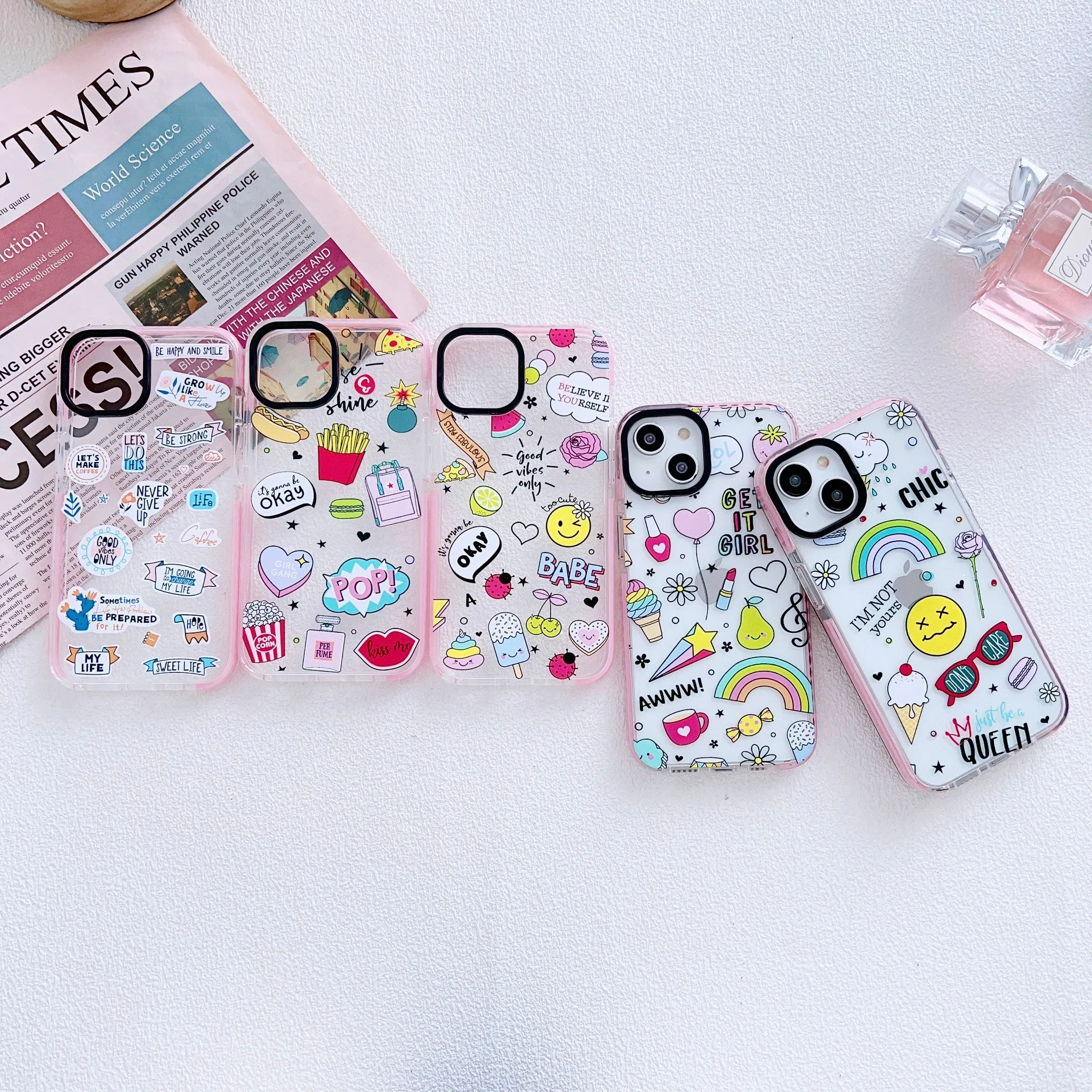 iPhone Impact Proof Silicon Case ( Get It Girl )