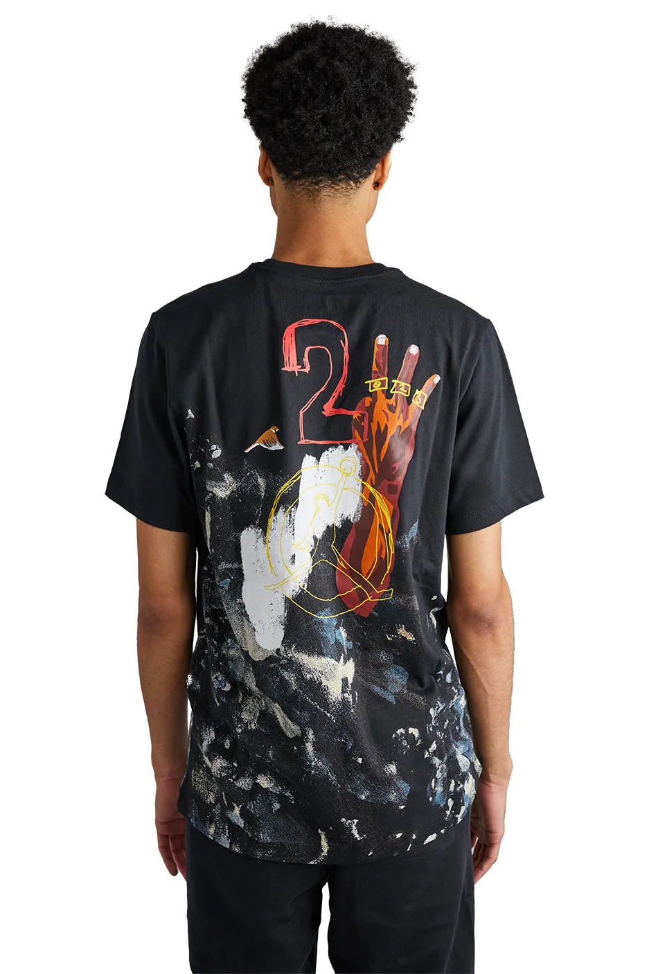 Jordan Flight Artist Series Tee 'Black'