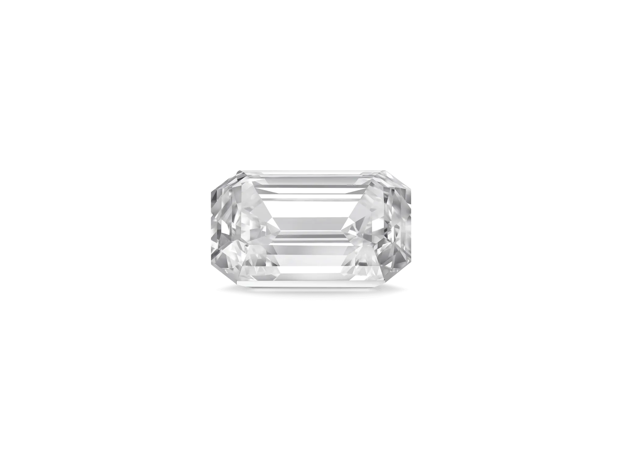 Lab-Grown Loose 1¾ct. Emerald Cut Diamond | White