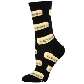 Ladies Straight Butter Socks