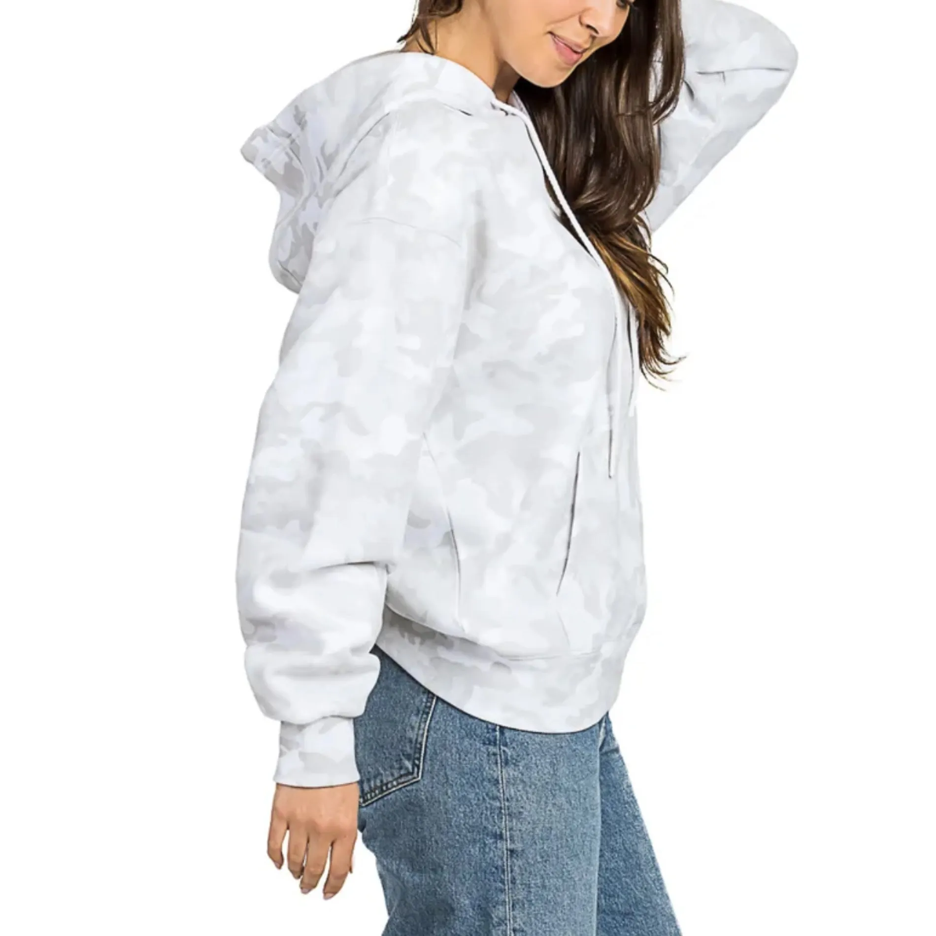 LazyPants Fleece Lined Oversized Boyfriend Sweatshirt Hoodie