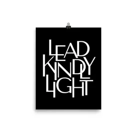 Lead Kindly Light | Type Play (Print)