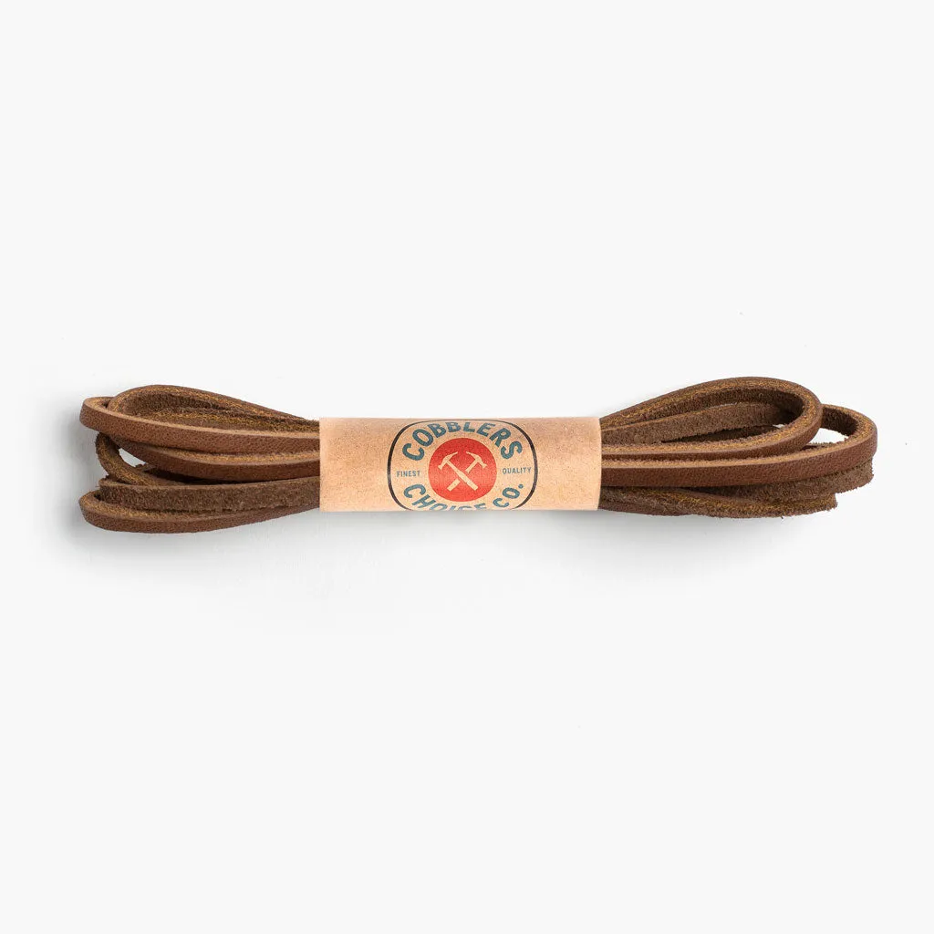 Leather Laces | Burnt Sienna