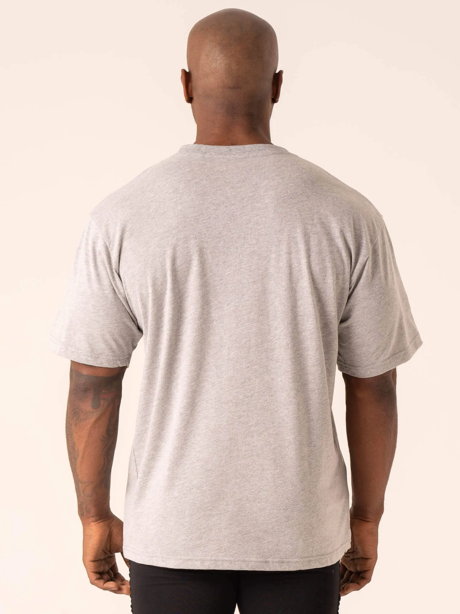 Lifting Club T-Shirt - Grey Marl