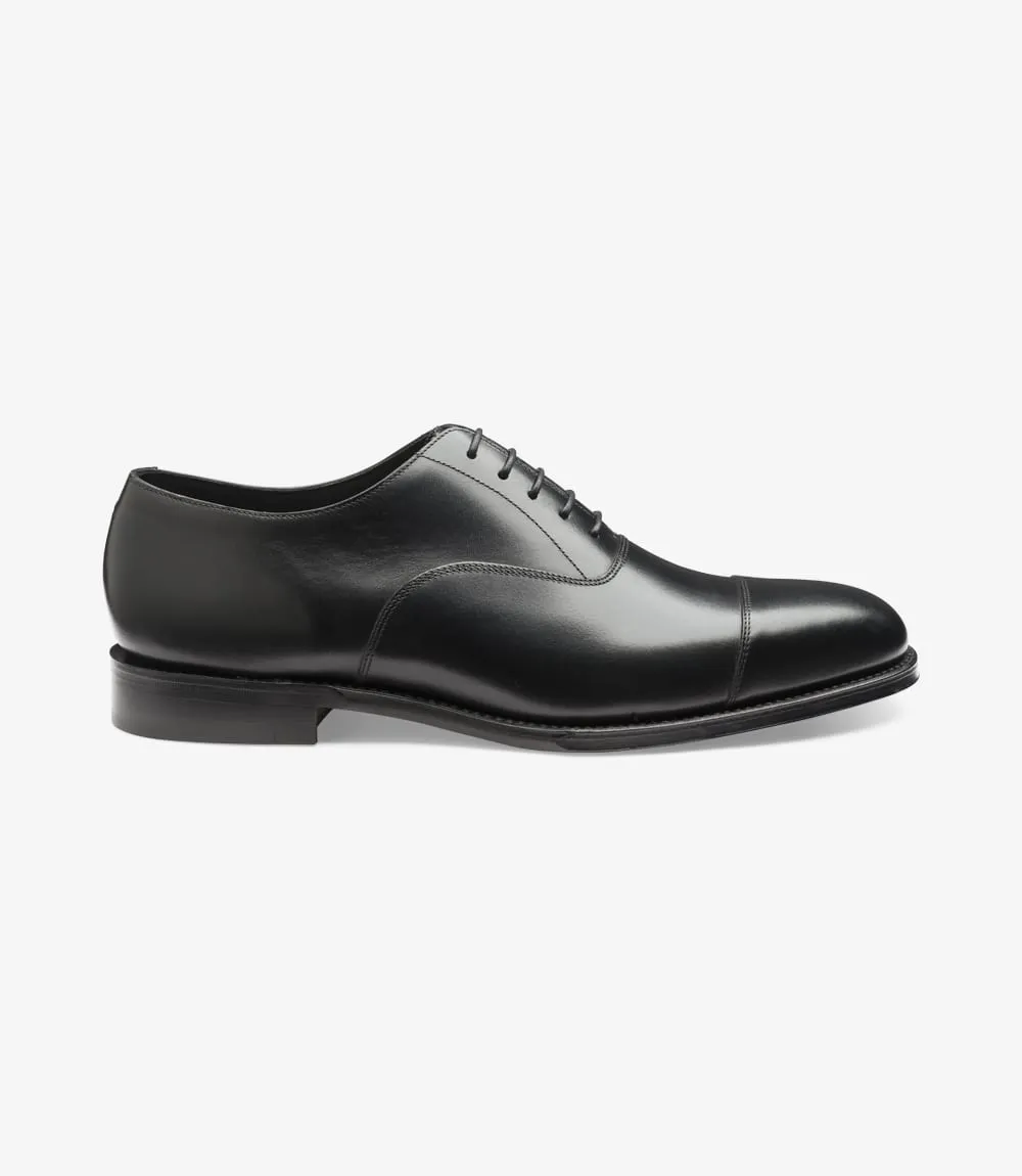 LOAKE Aldwych calf oxford shoe - Black