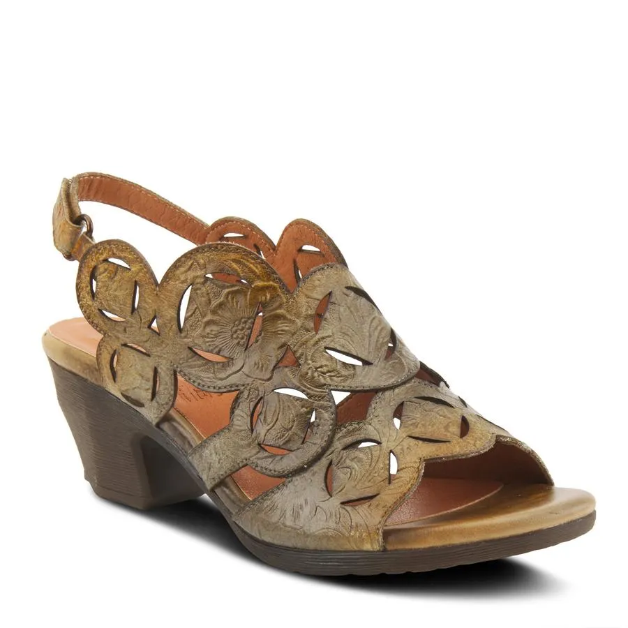 Medallion Slingback Sandal