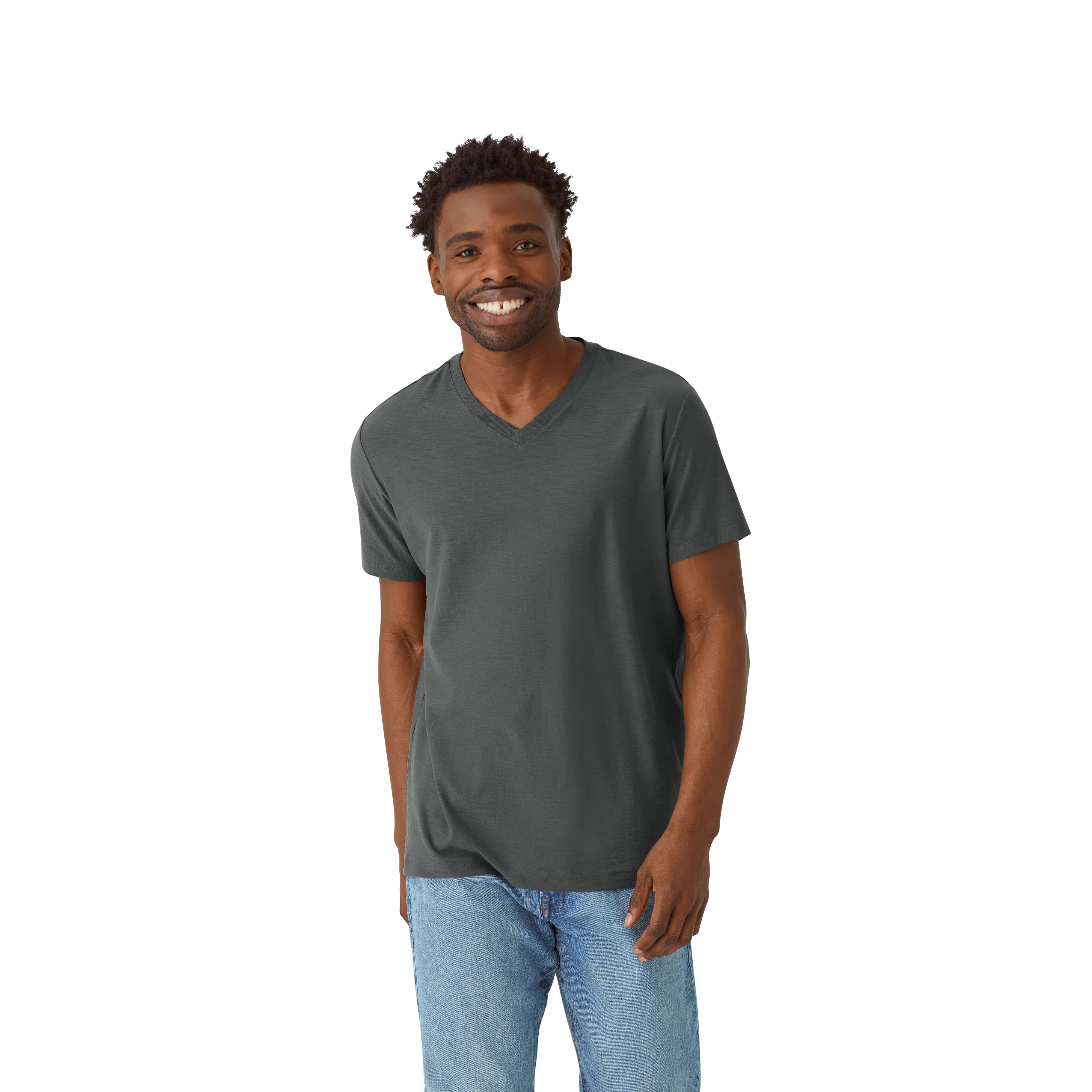 Men's Air Slub V-Neck T-Shirt