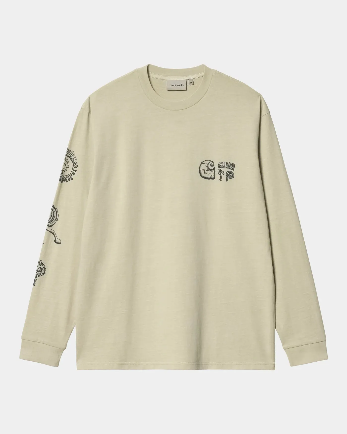 Men's Carhartt WIP Mimetolith Long-Sleeve T-Shirt - Beryl/Flint