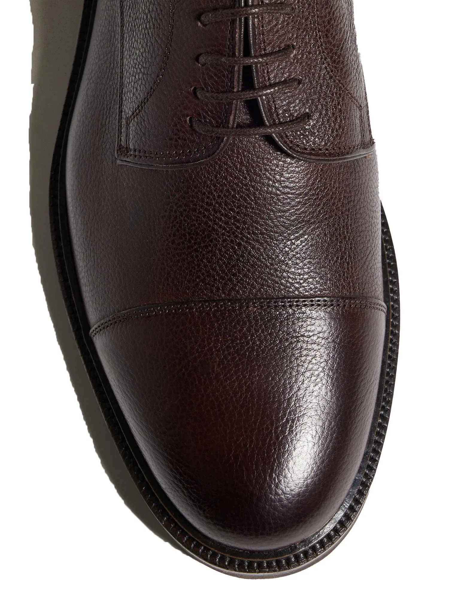 Mens Classic Business Cap-Toe Dress Shoe