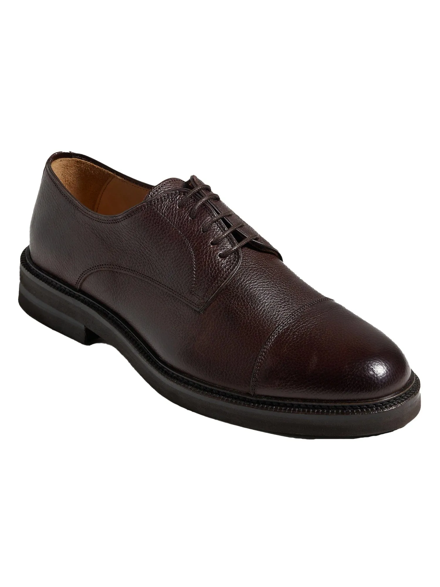 Mens Classic Business Cap-Toe Dress Shoe