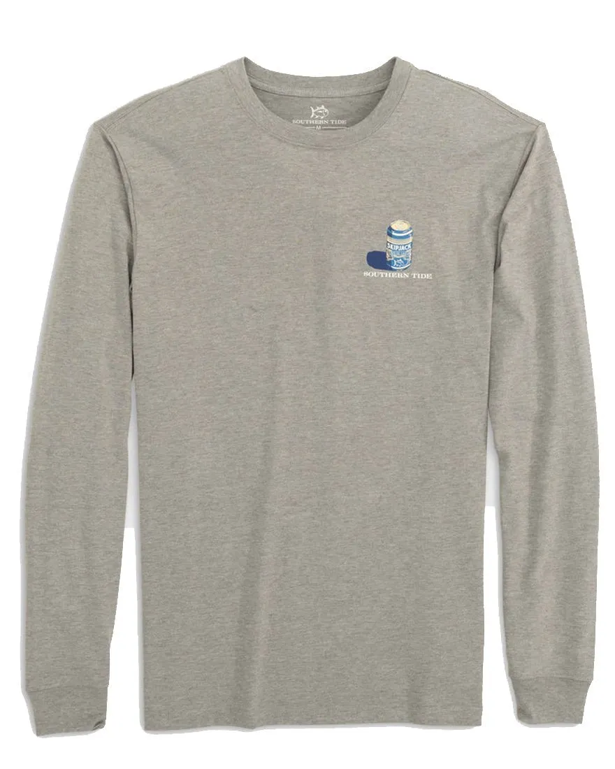 Mens Longsleeve Skipjack Six Pack Heather Tee