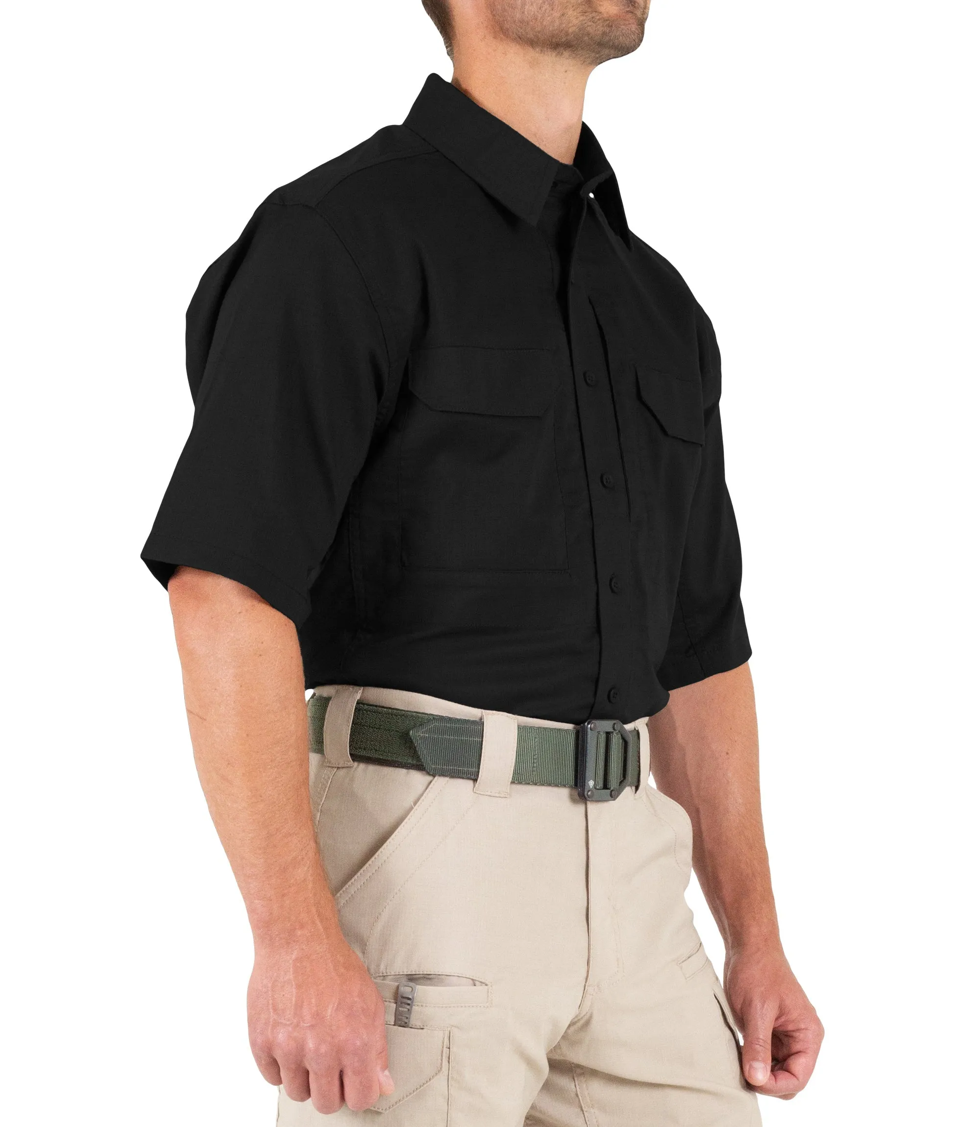 Men's V2 Tactical Short Sleeve Shirt / Black