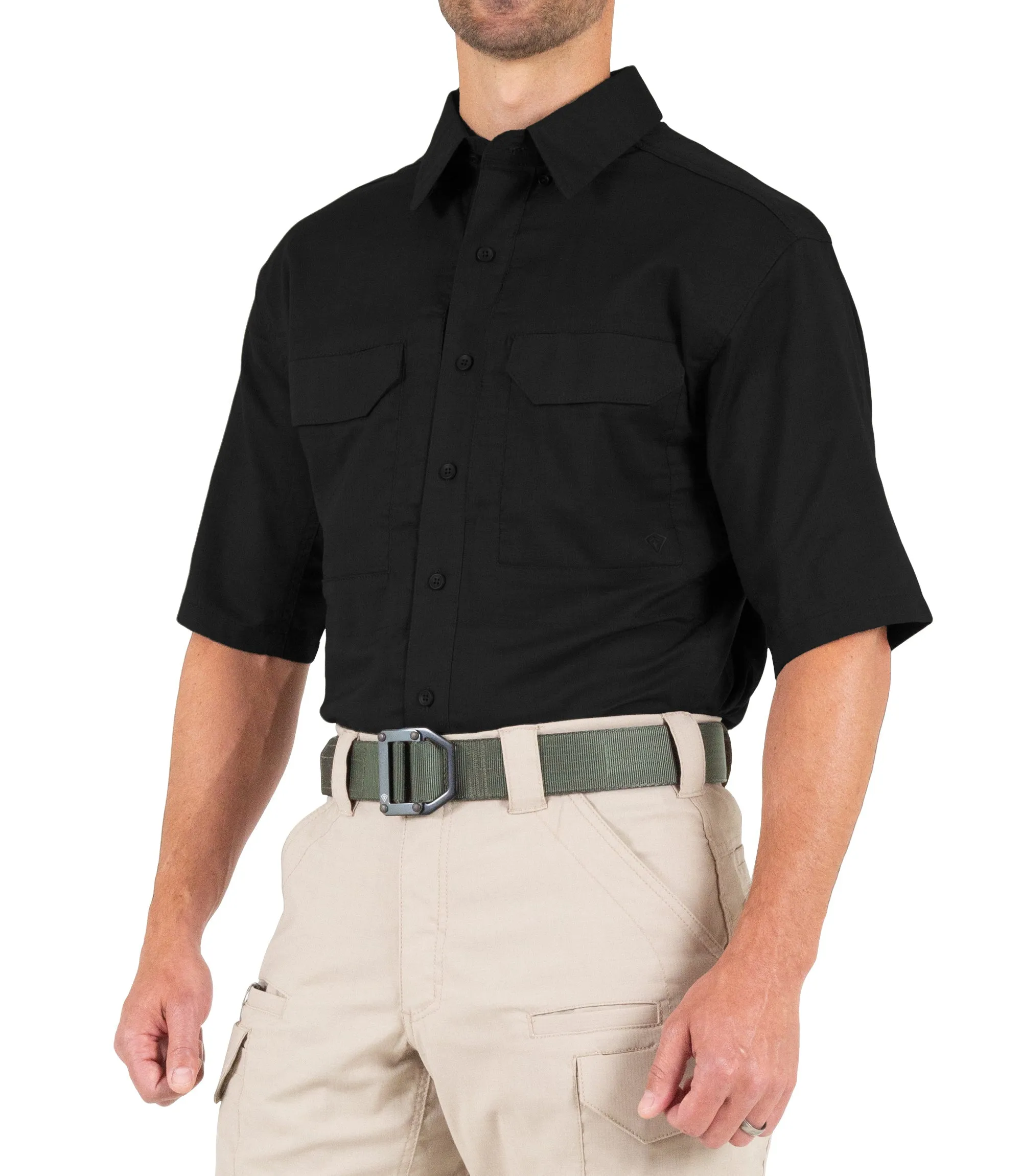 Men's V2 Tactical Short Sleeve Shirt / Black