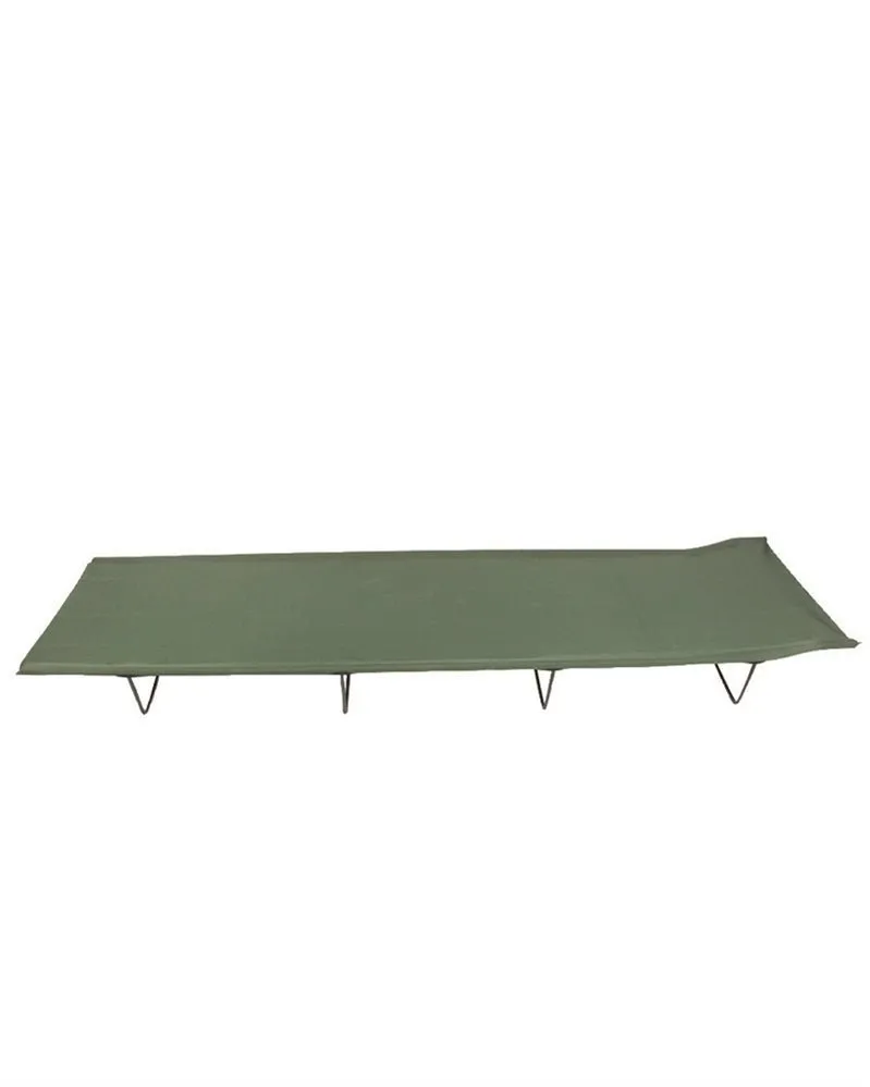 Mil-Tec Olive Steel Camp Bed