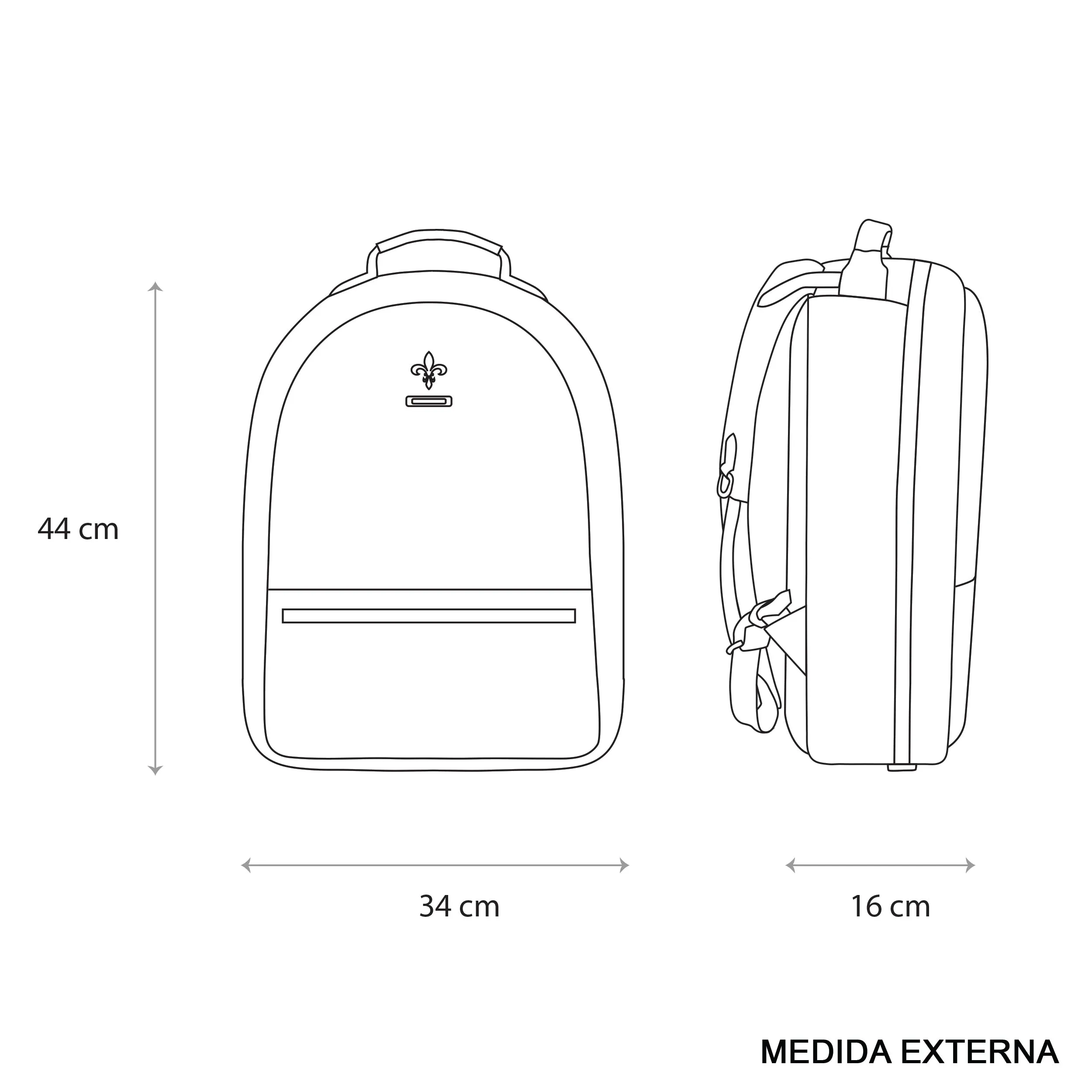 Mochila Slim - Diamond