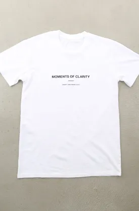 Moments of Clarity (Men's White A1 Tee)