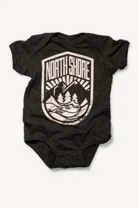 North Shore Crest Onesie