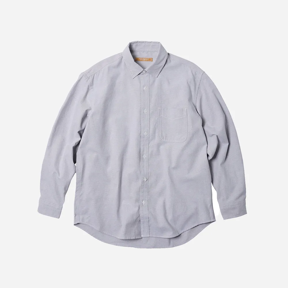 OG OXFORD OVERSIZED SHIRT - GREY