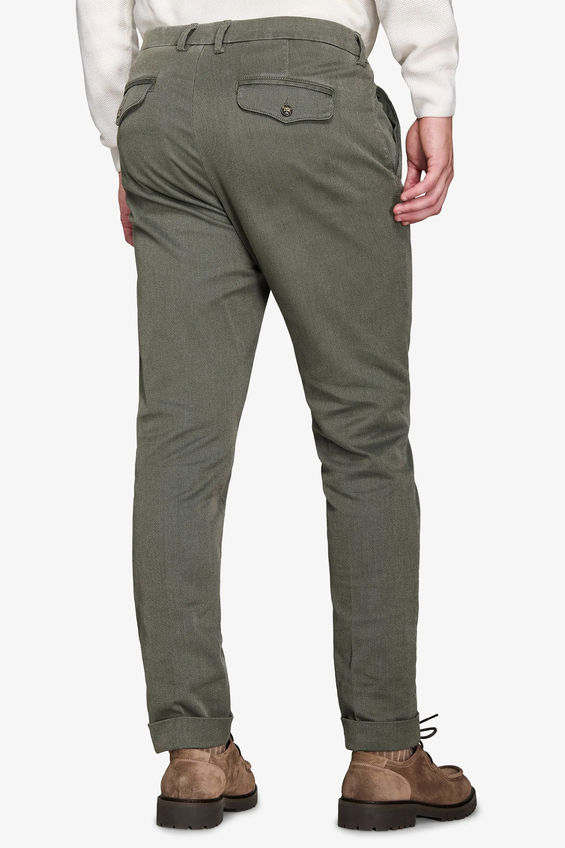 Pantalone cavalry verde