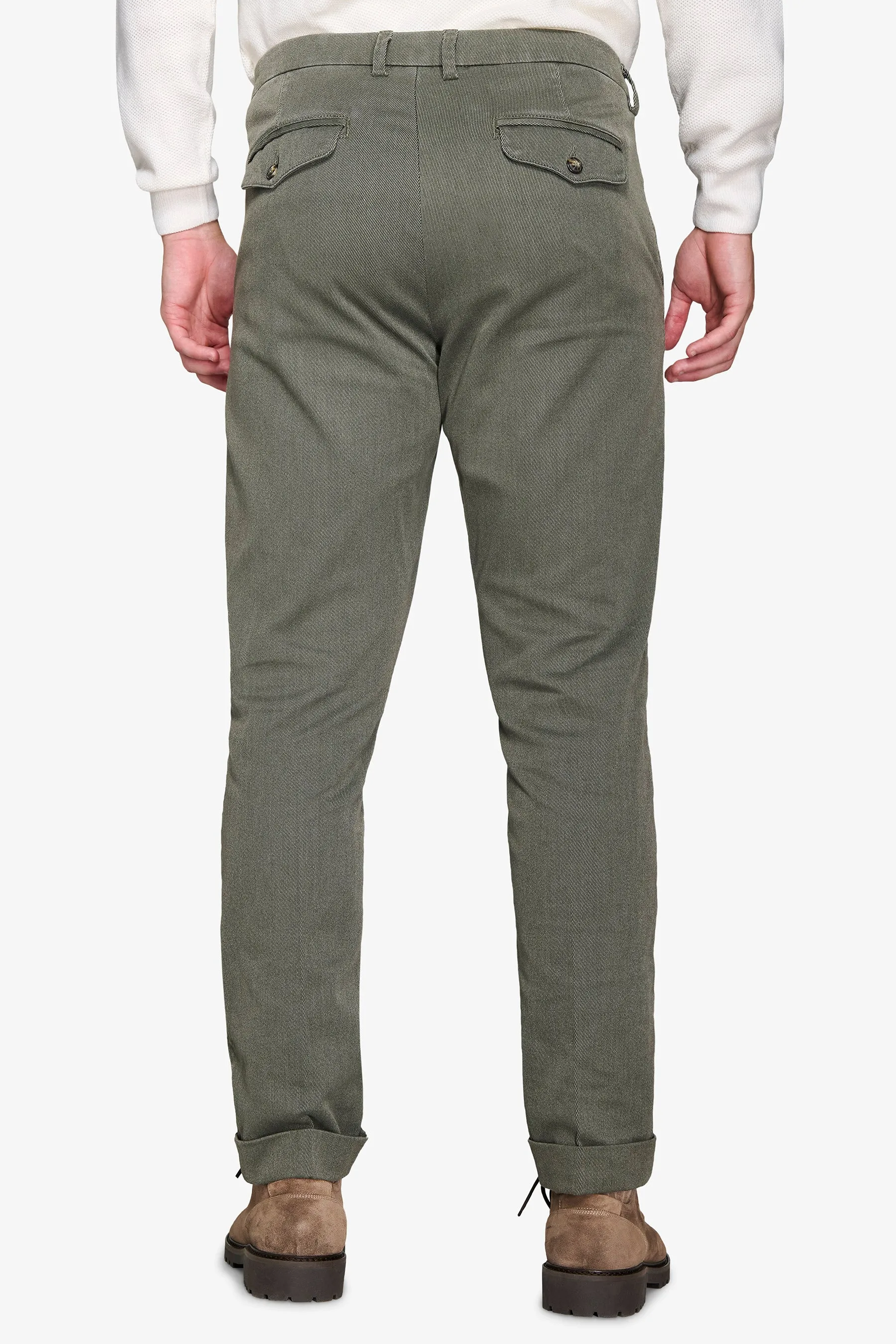 Pantalone cavalry verde