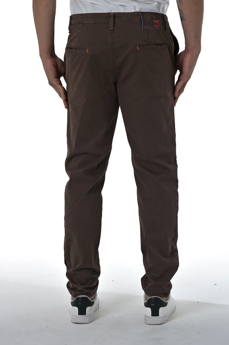 Pantaloni in cotone slim Sonic Raso FW23/24