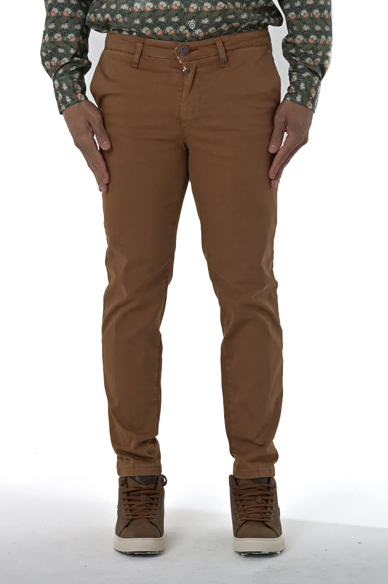 Pantaloni in cotone slim Sonic Raso FW23/24