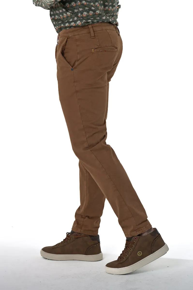 Pantaloni in cotone slim Sonic Raso FW23/24