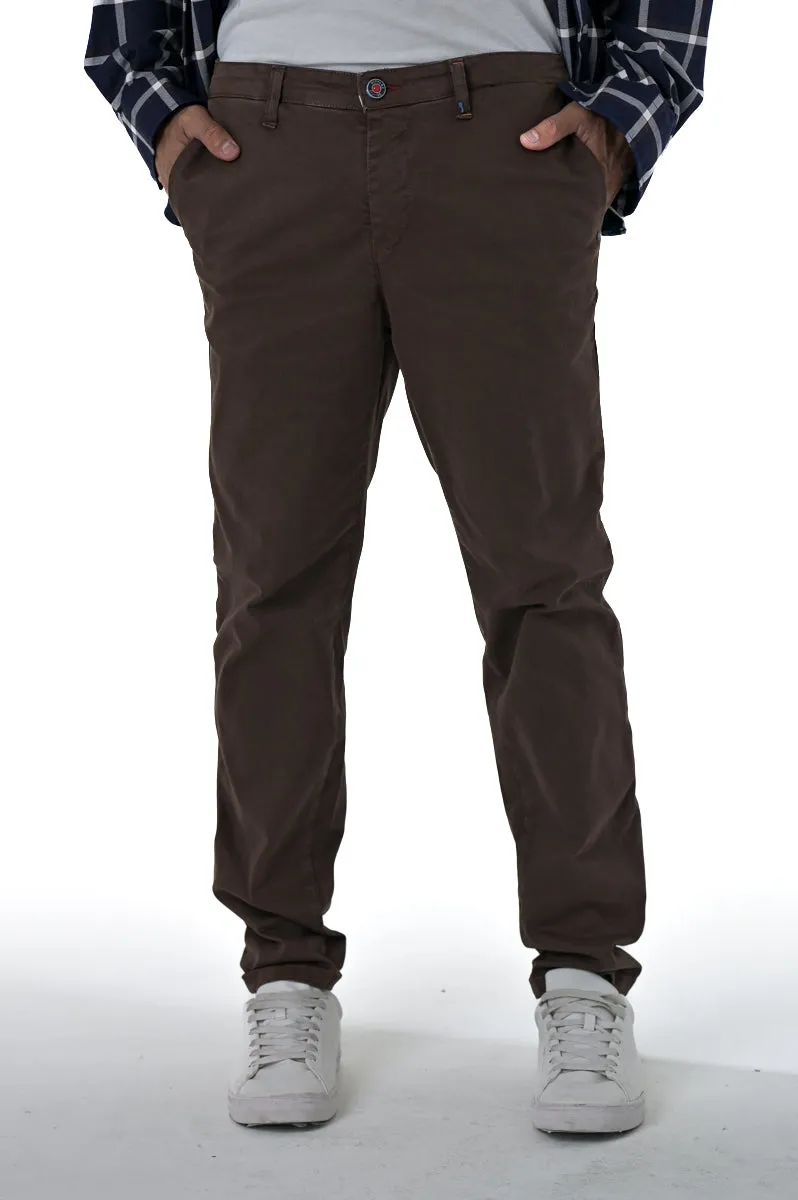 Pantaloni in cotone slim Sonic Raso FW23/24